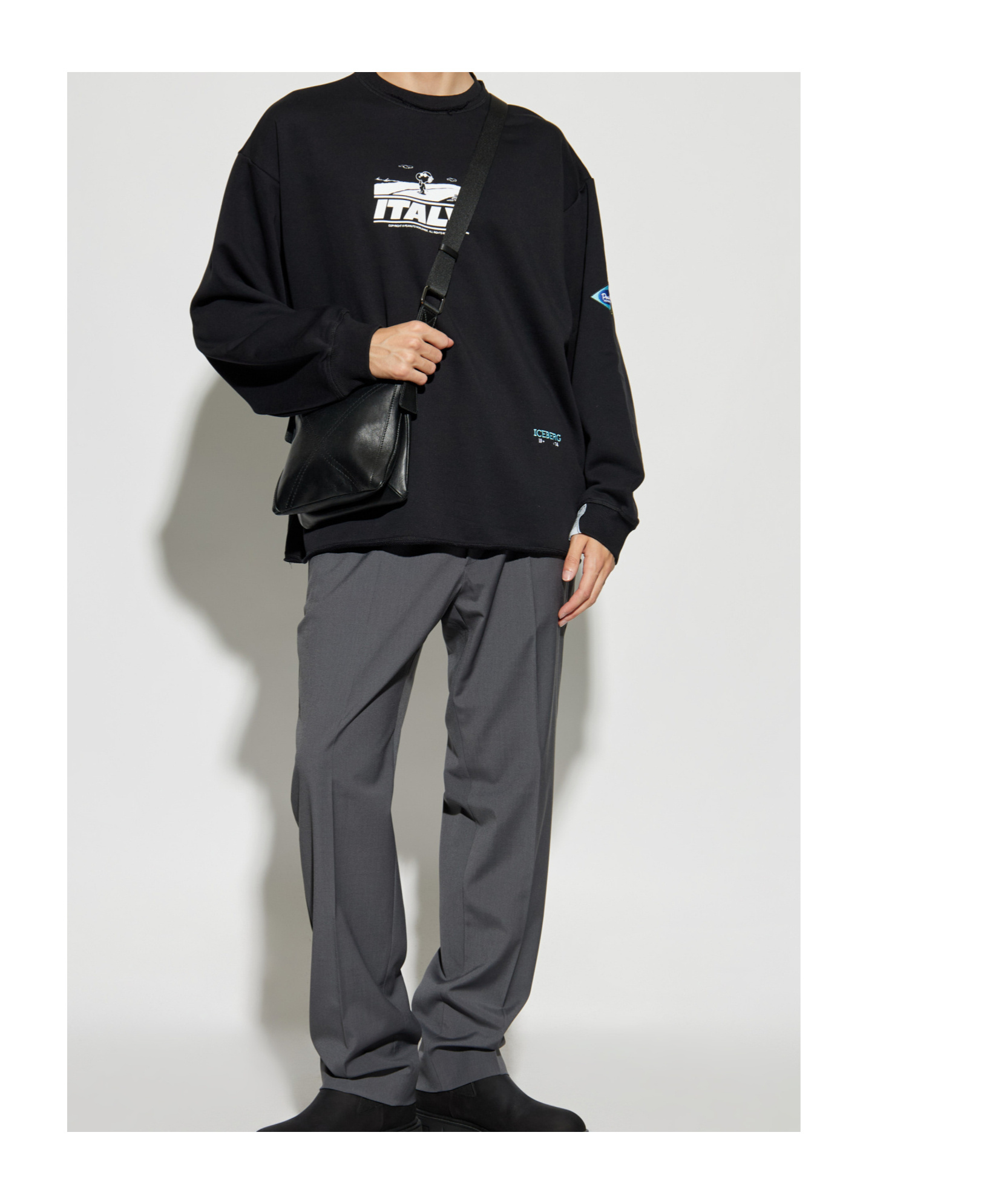 Iceberg X Peanuts Crew-neck Sweatshirt In Multi