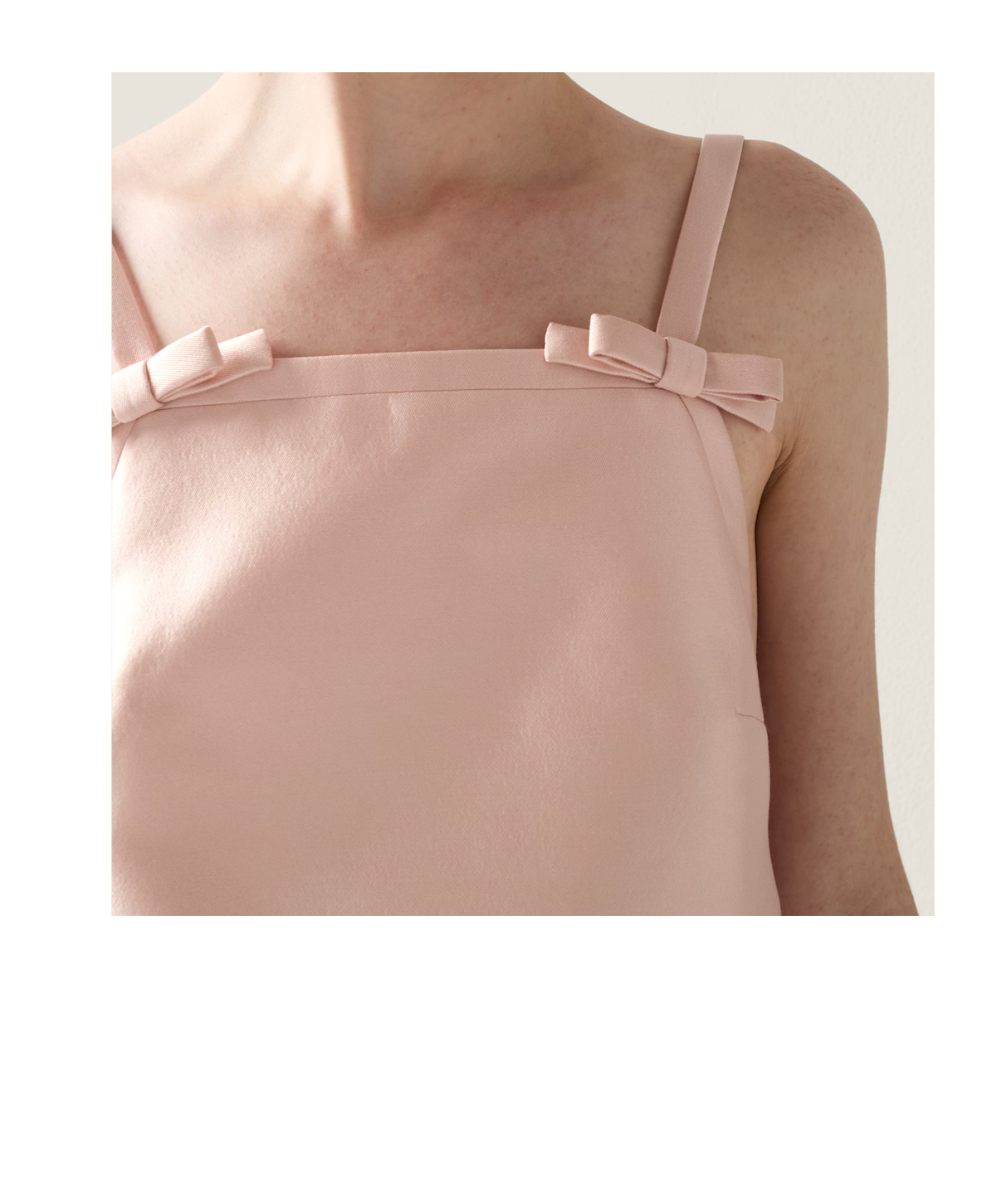 Miu Miu Silk And Wool Mini-dress In Pink