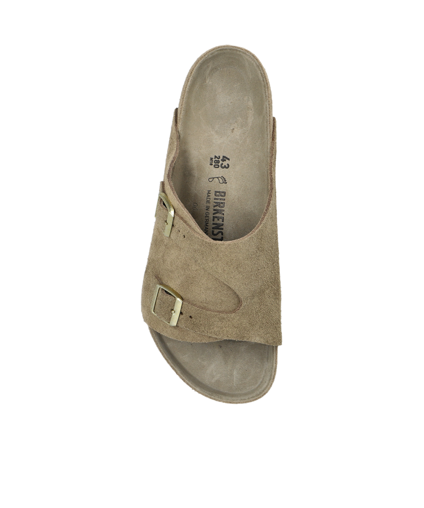Birkenstock Round Toe Slippers In Green