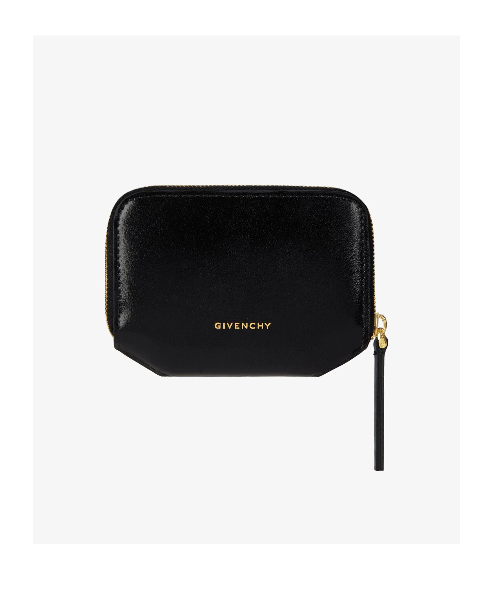 GIVENCHY 4G LIQUID ZIPPED WALLET IN BOX LEATHER