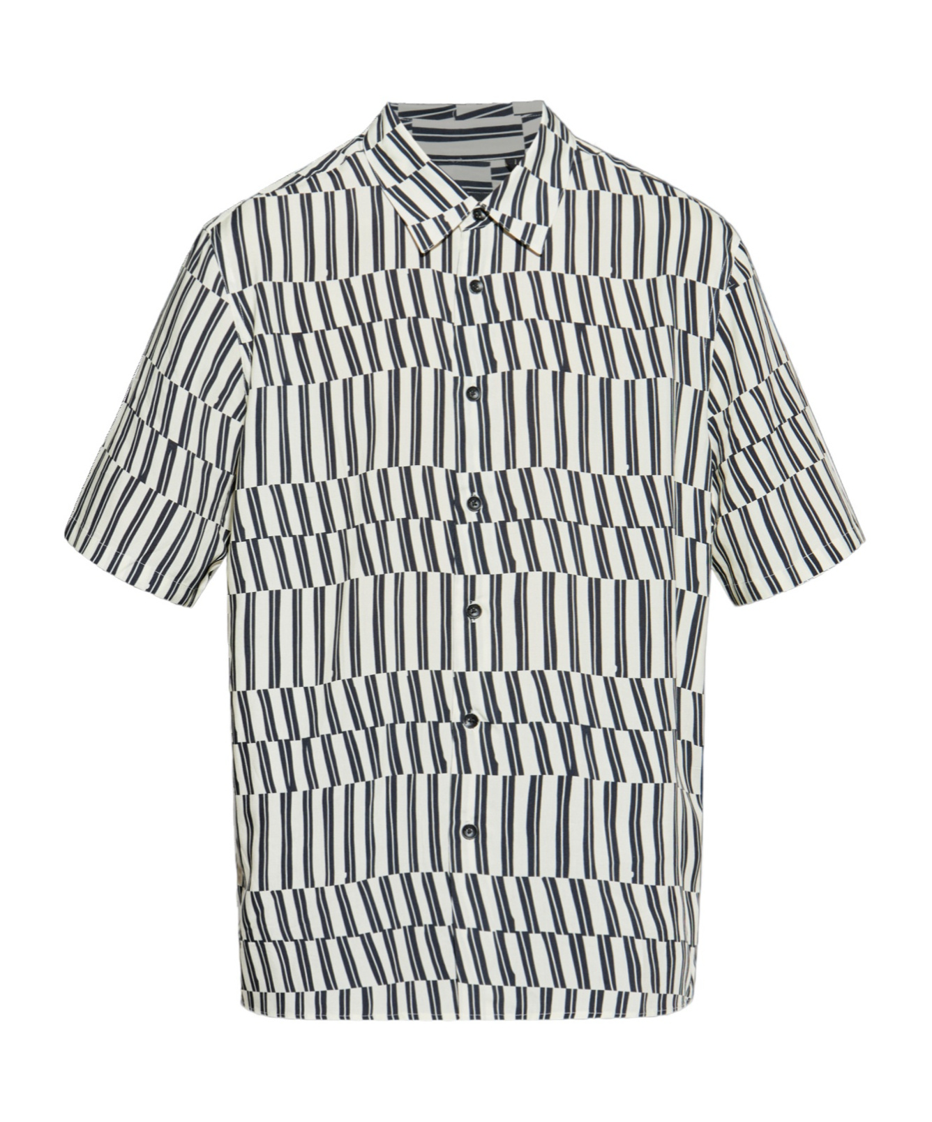 Rag & Bone Dalton Print Short Sleeve Button-up Shirt