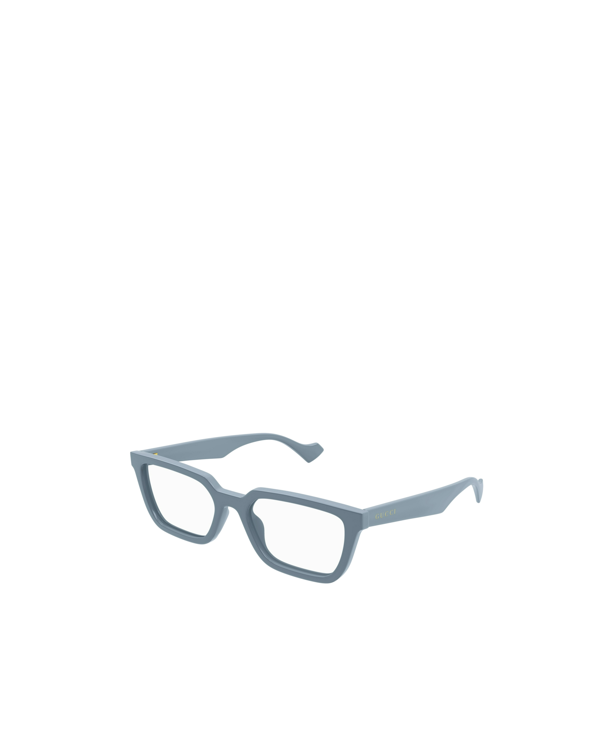 Gucci Eyewear Rectangular Frame Glasses In Gray