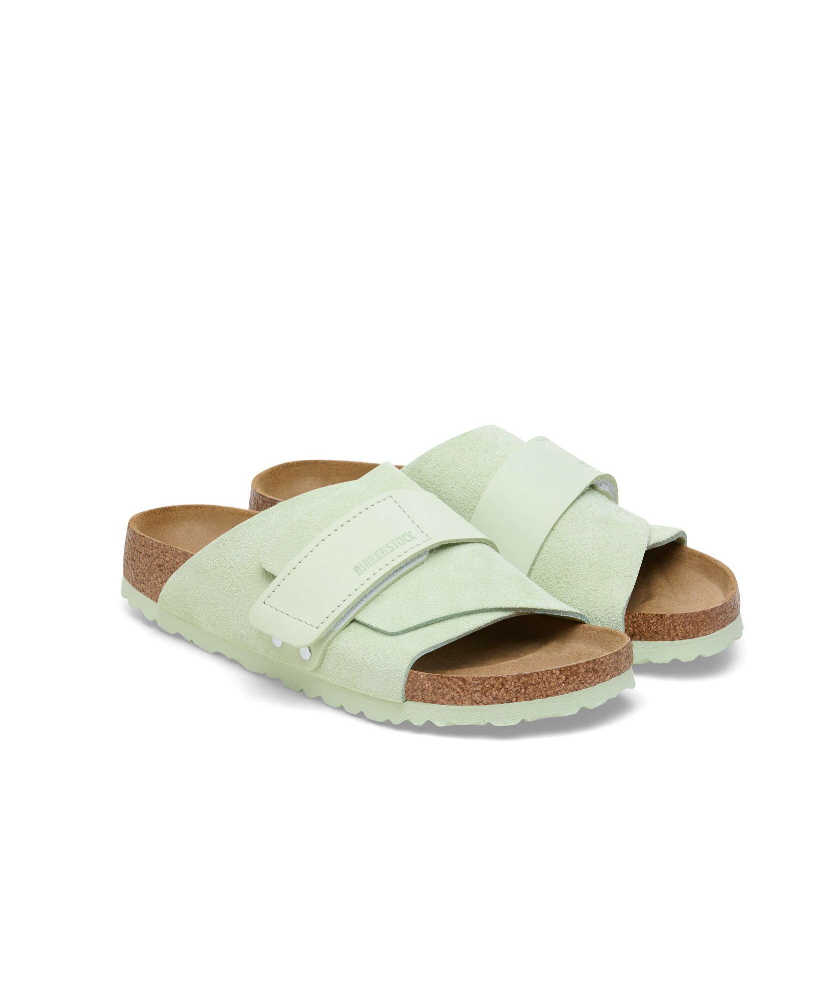 Birkenstock Kyoto Slippers In Green