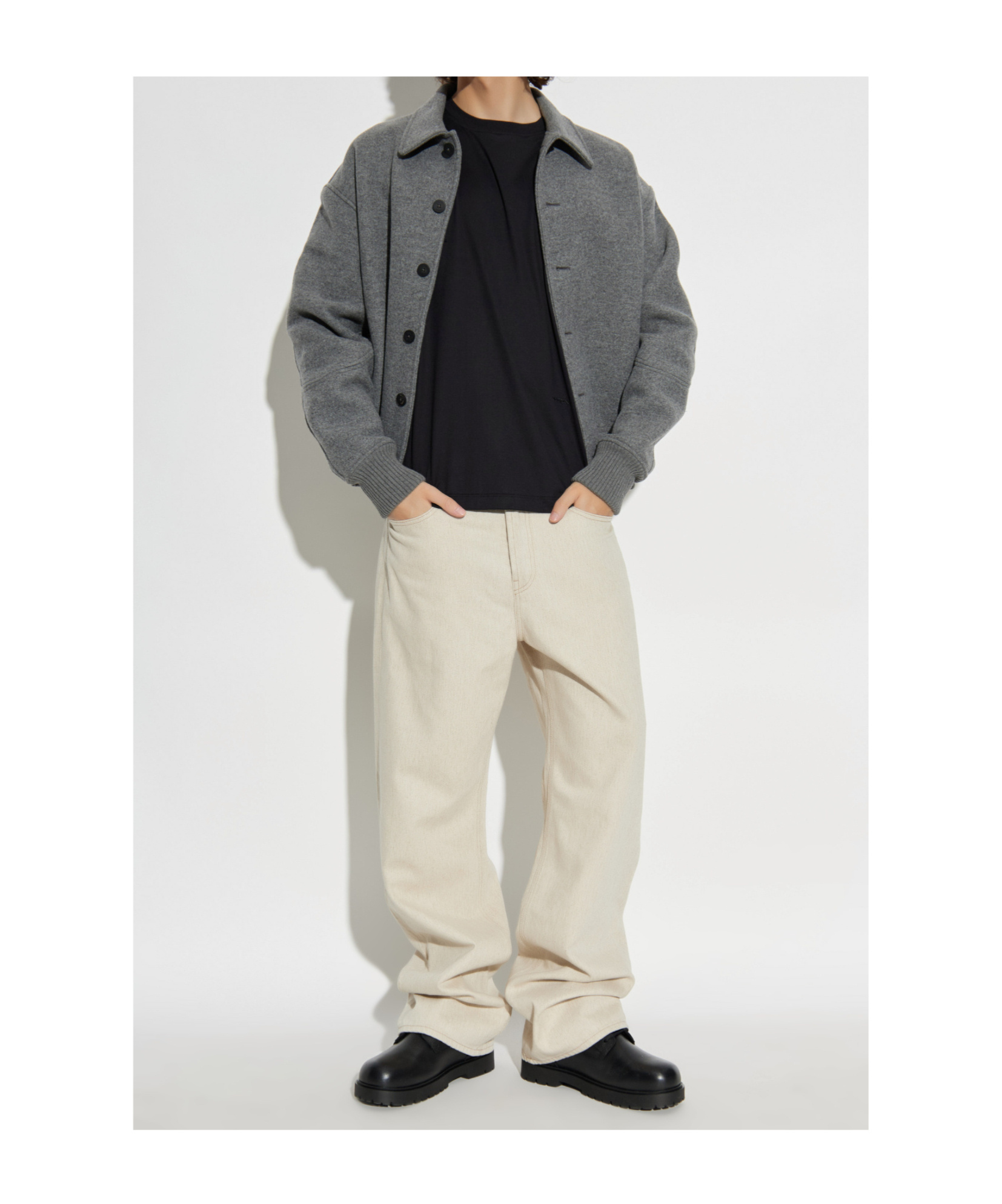 Lanvin Double-layered Cotton T-shirt In Black