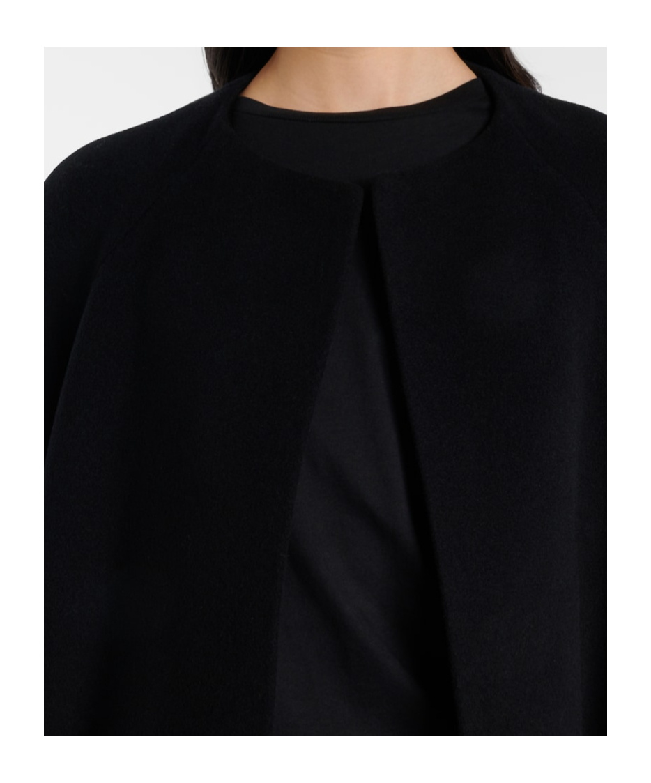 Totême Oversized Wool-blend Coat In Black