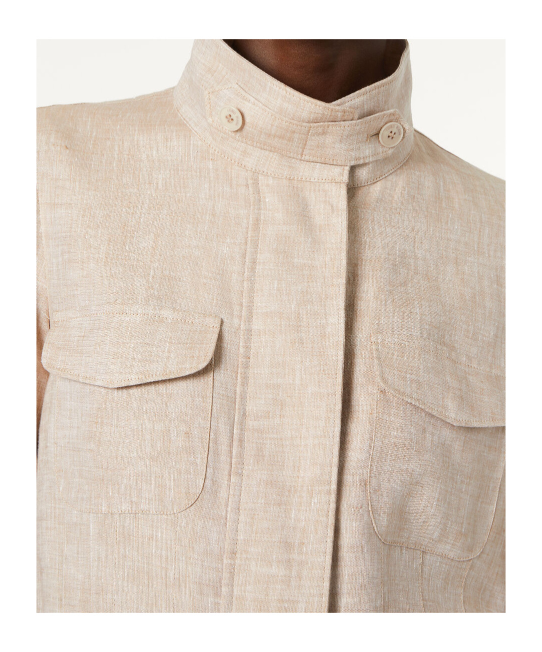 Loro Piana Multi-pocket Casual Jacket In Pine Bark