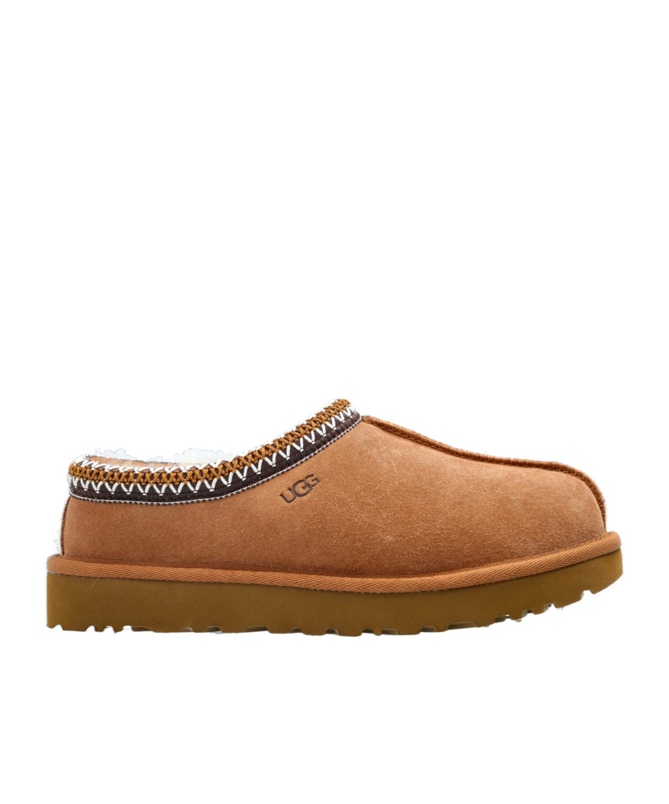 Ugg Tasman Ii 1174470-che Slipper Chestnut Suede Round Toe Rhs8037 In Brown