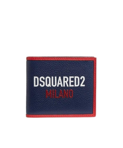 Dsquared2 Milano Coin Wallet Blue In Blue