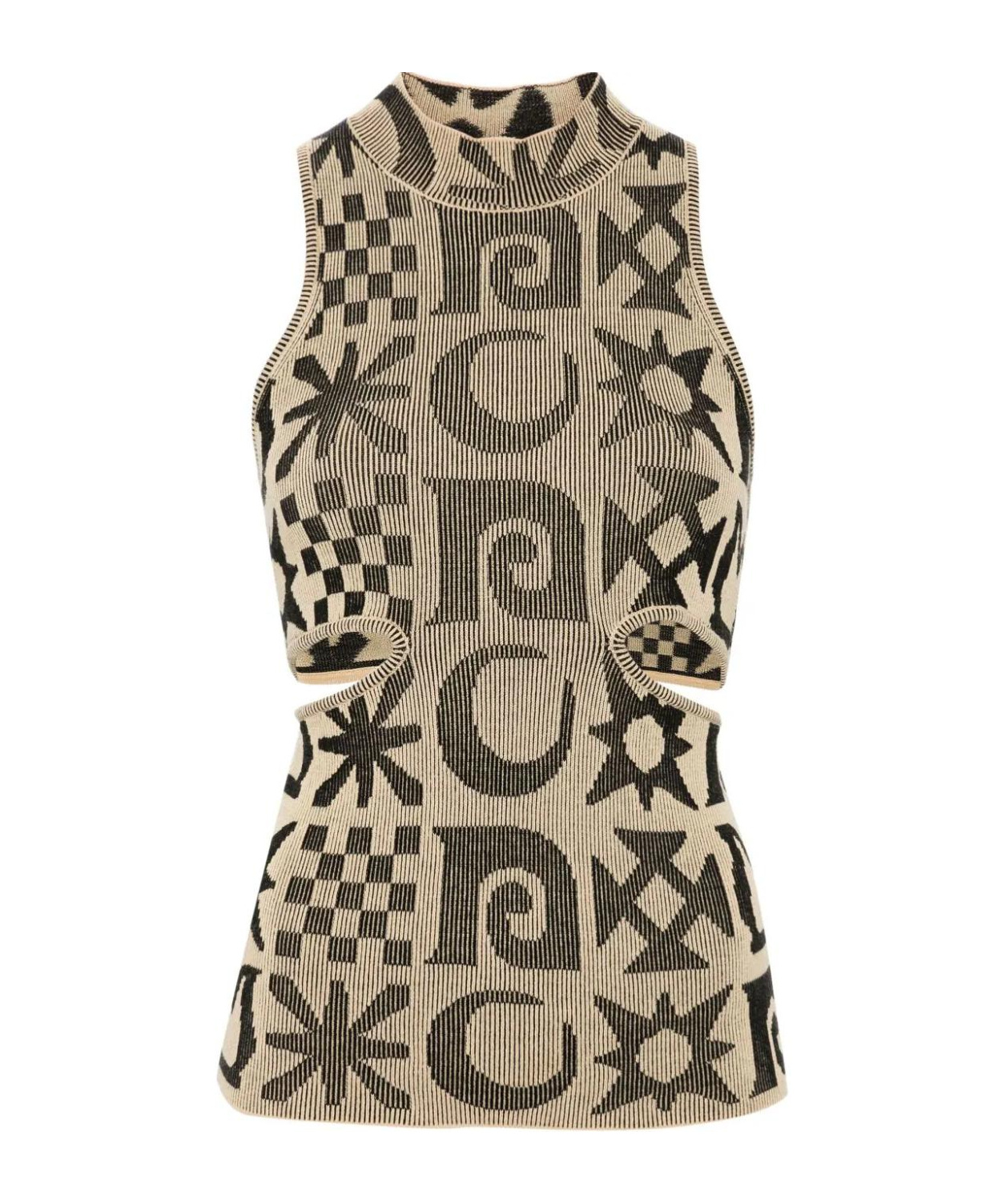 Nanushka Maraj Tank Top In Beige