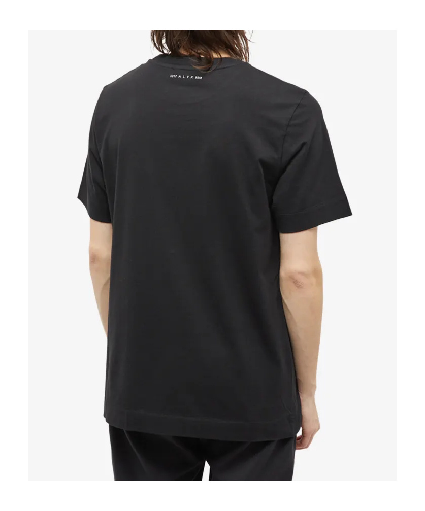 Alyx Icon Face Graphic T-shirt In Black
