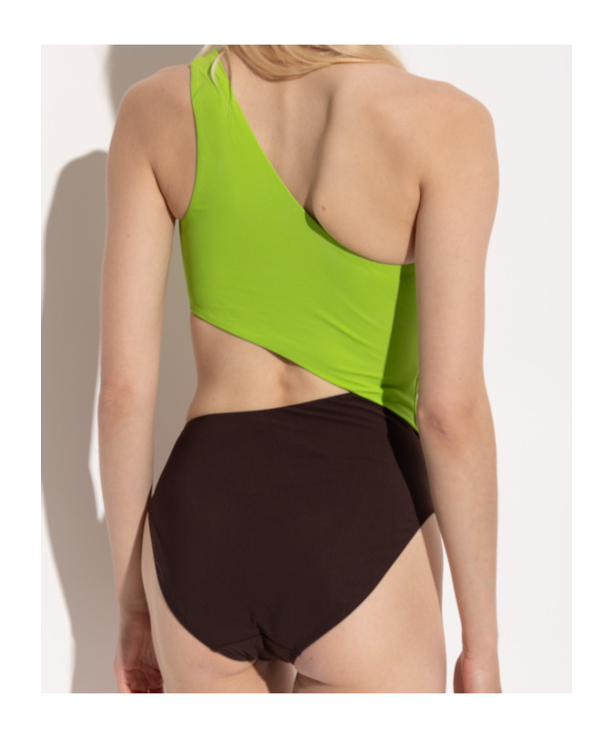 Tory Burch Asymmetric One-shoulder Swimsuit