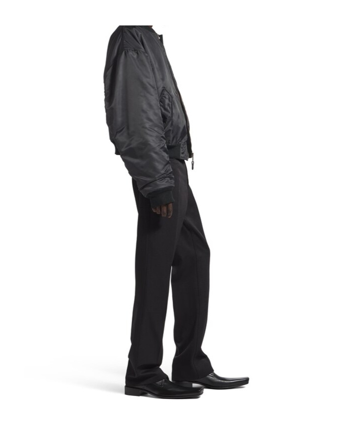 Balenciaga Standard Bomber In Black
