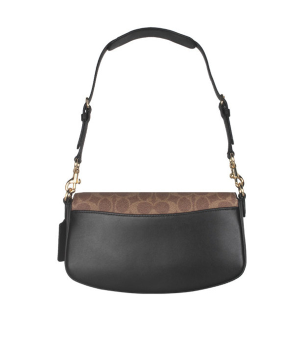 Coach Logo Flip Shoulder Bag