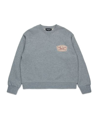 DSQUARED2 LOGO-PATCH SWEATSHIRT