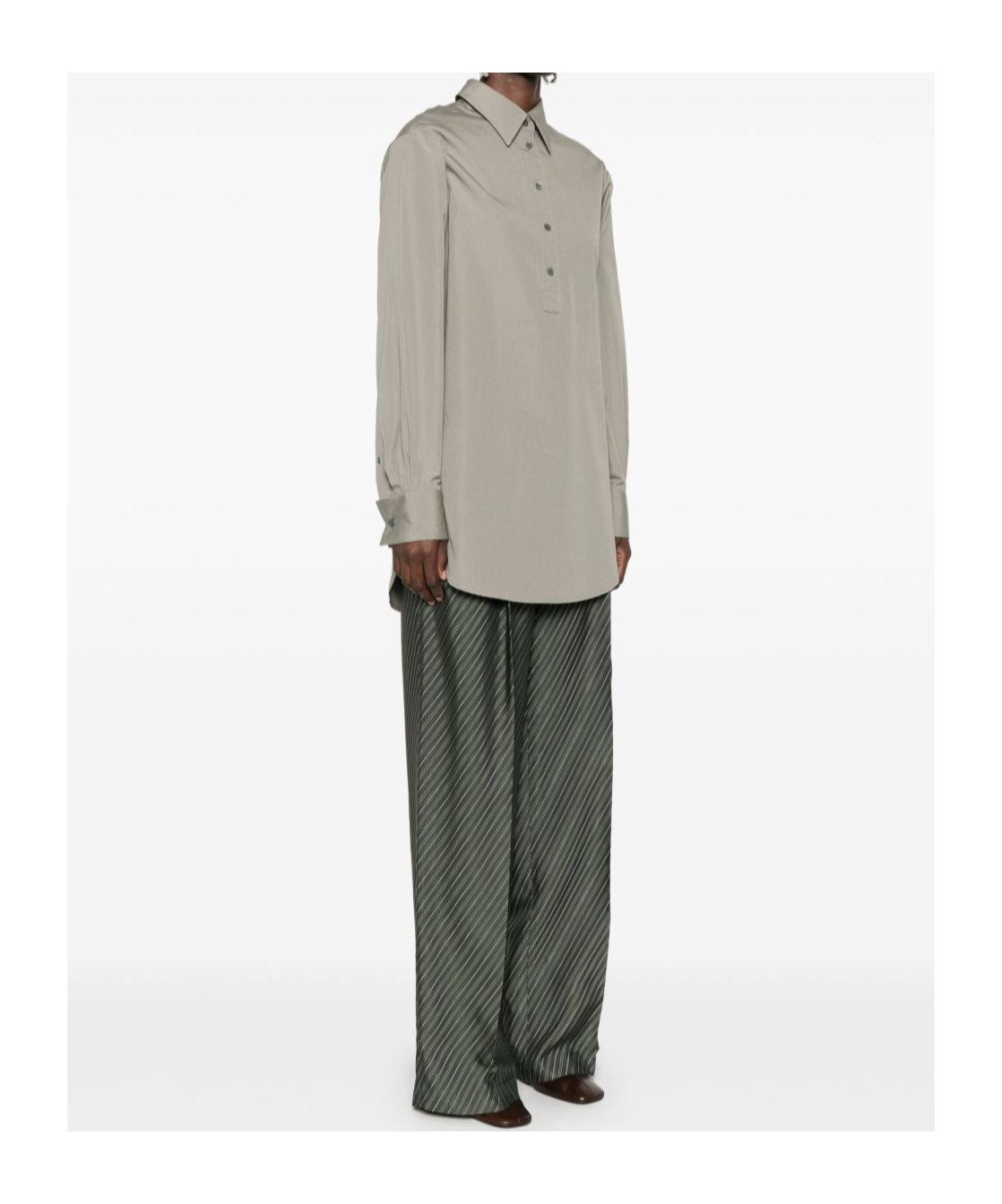 Dries Van Noten Shirt Relaxed Fit Buttoned Cuffs