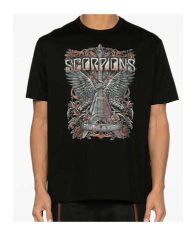 Junya Watanabe Men T-shirt Scorpions X Comme Des Garçons In Black