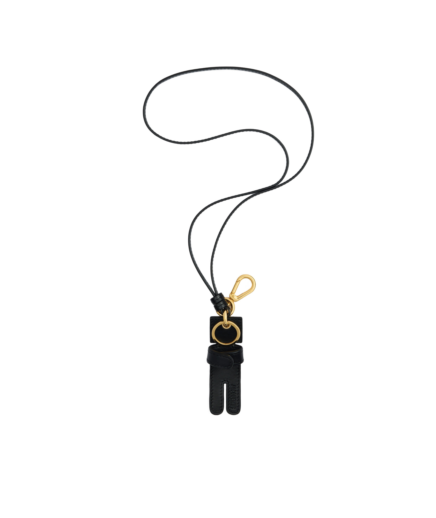 Jacquemus Hug Key-ring In Black