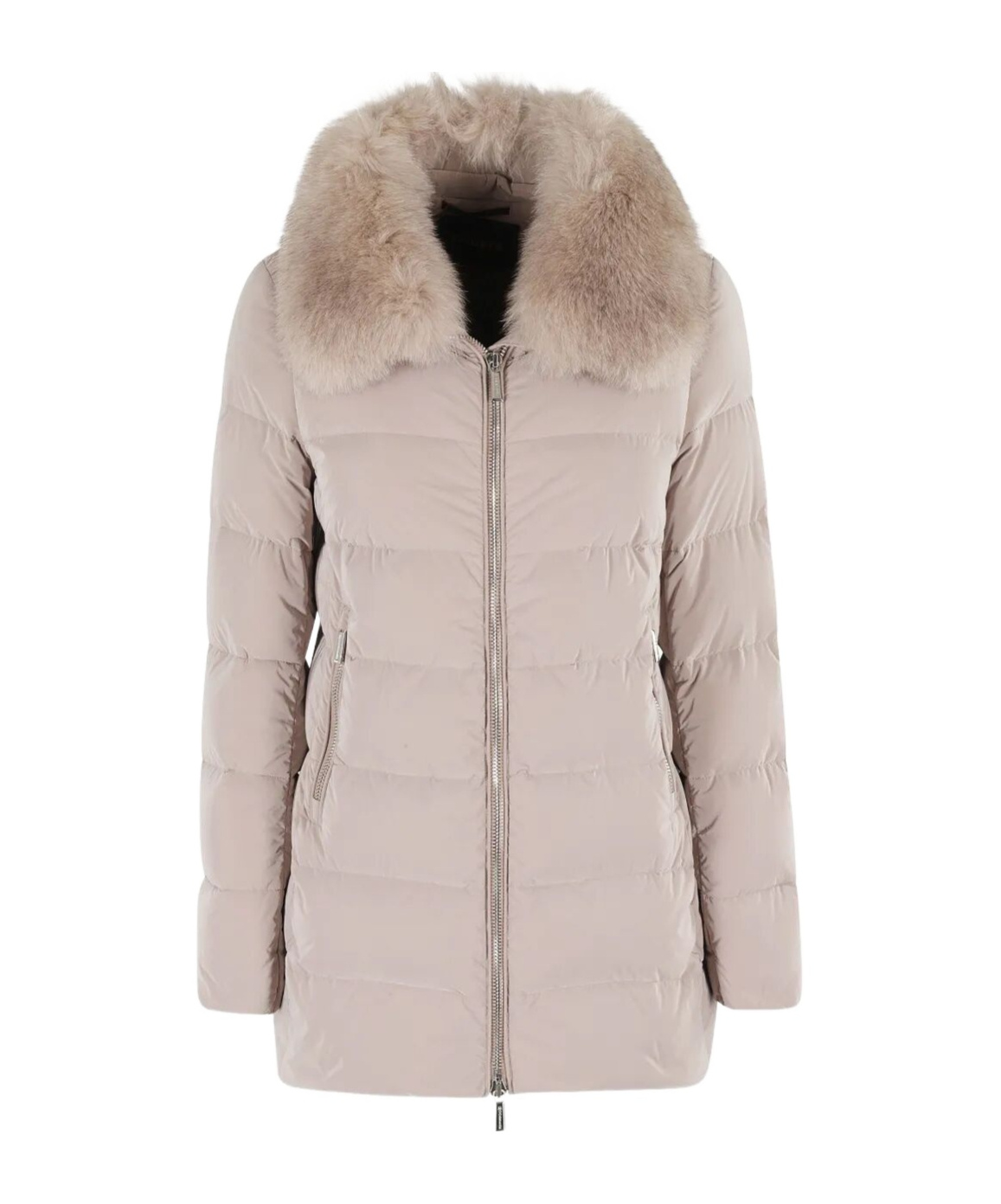 Moorer Long-sleeved Cotton Jacket In Neutral