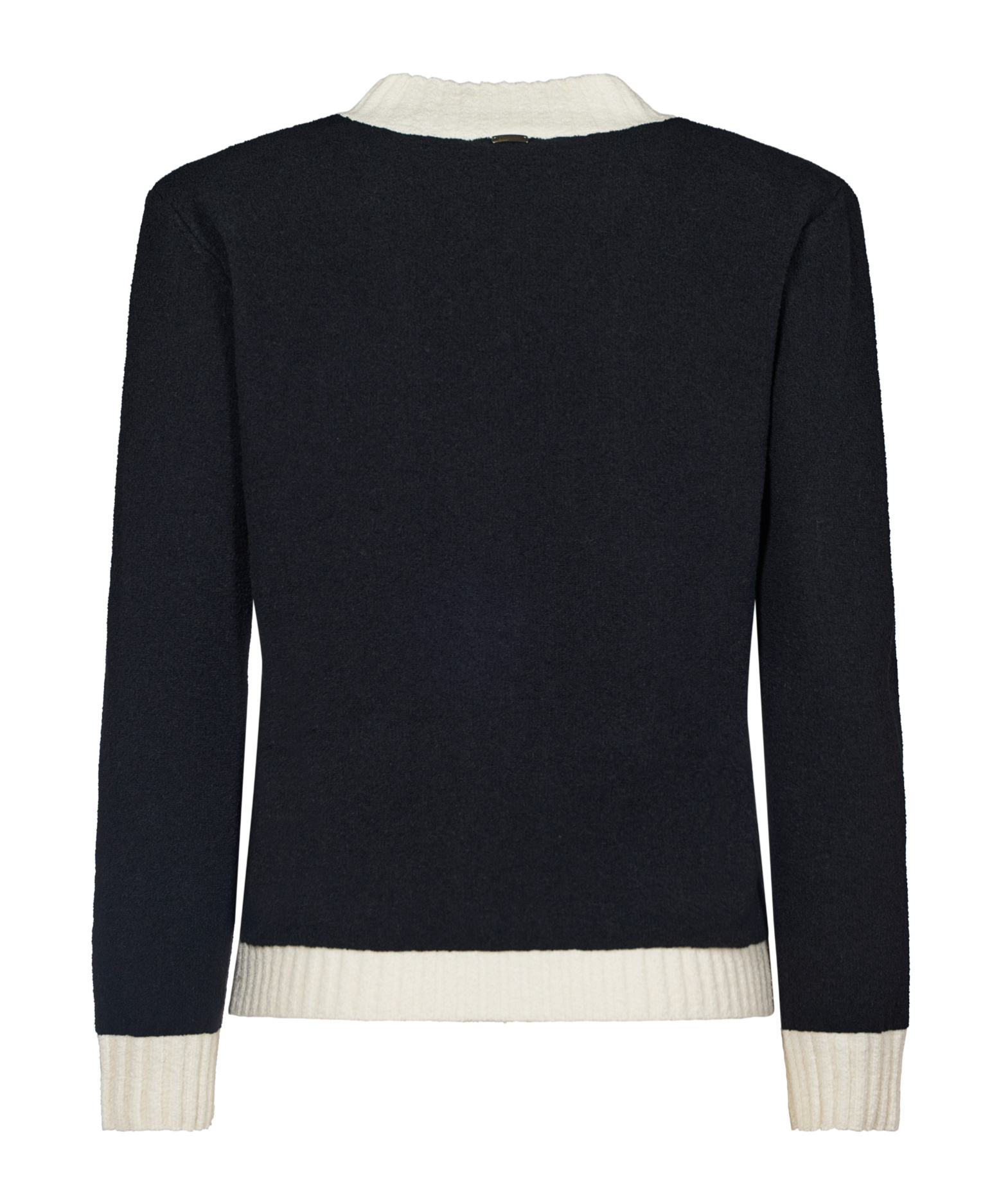 Herno Knit Cardigan In Black