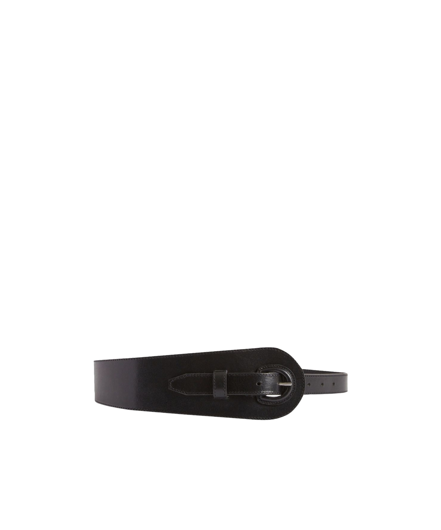 Claudie Pierlot Adjustable Waist Belt In Black