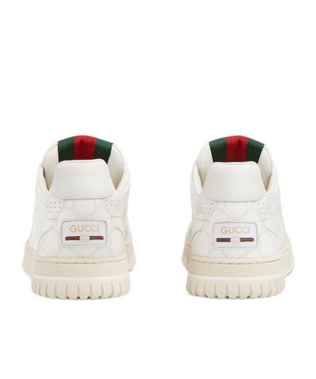 Shop Gucci Women's Re-web Sneaker In White