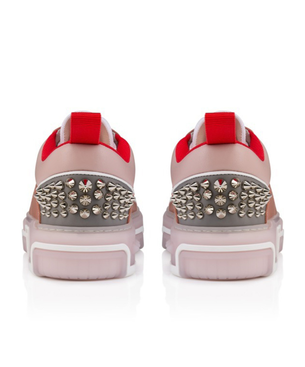 Christian Louboutin Astroloubi Donna Low Top Sneaker In Nude