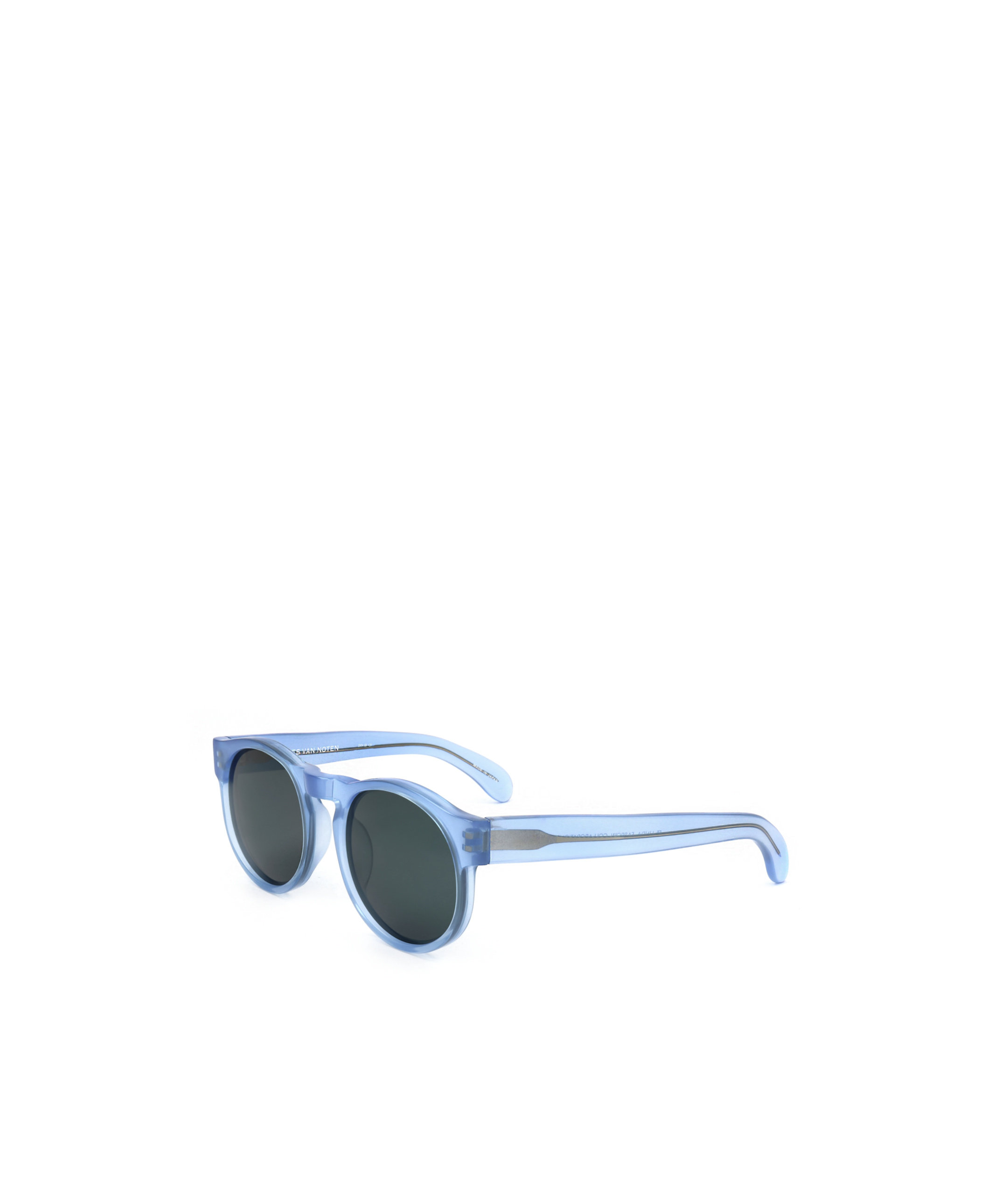 Dries Van Noten Linda Farrow X Round Frame Sunglasses