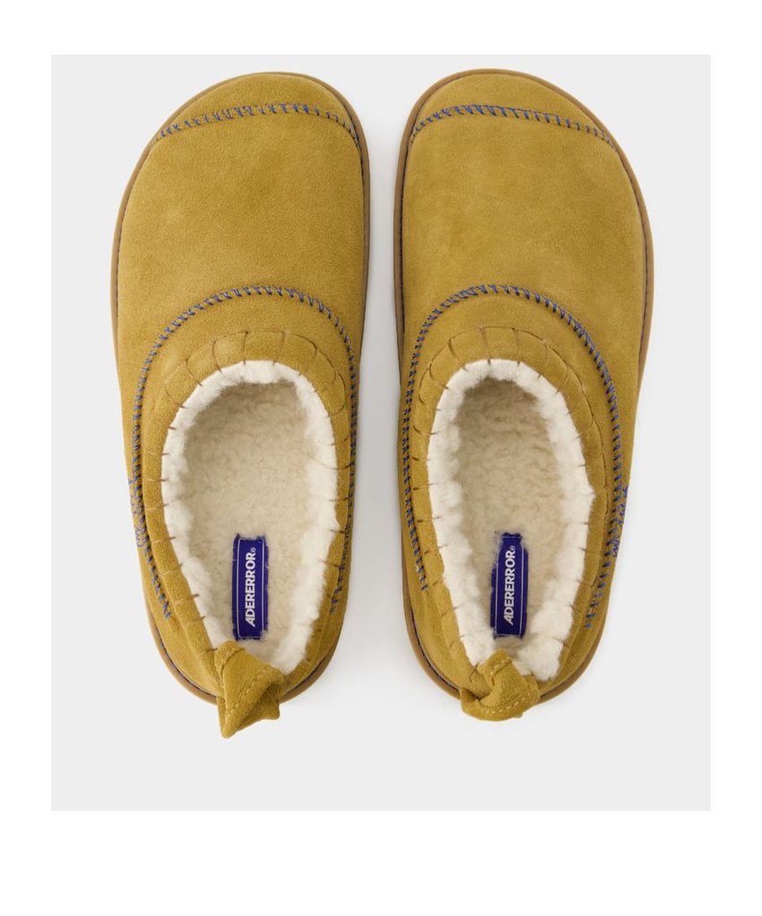 Ader Error Round-head Casual Shoes In Brown