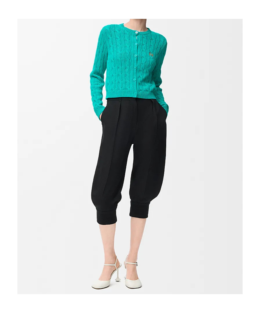 Loewe Long-sleeved Cardigan In Blue