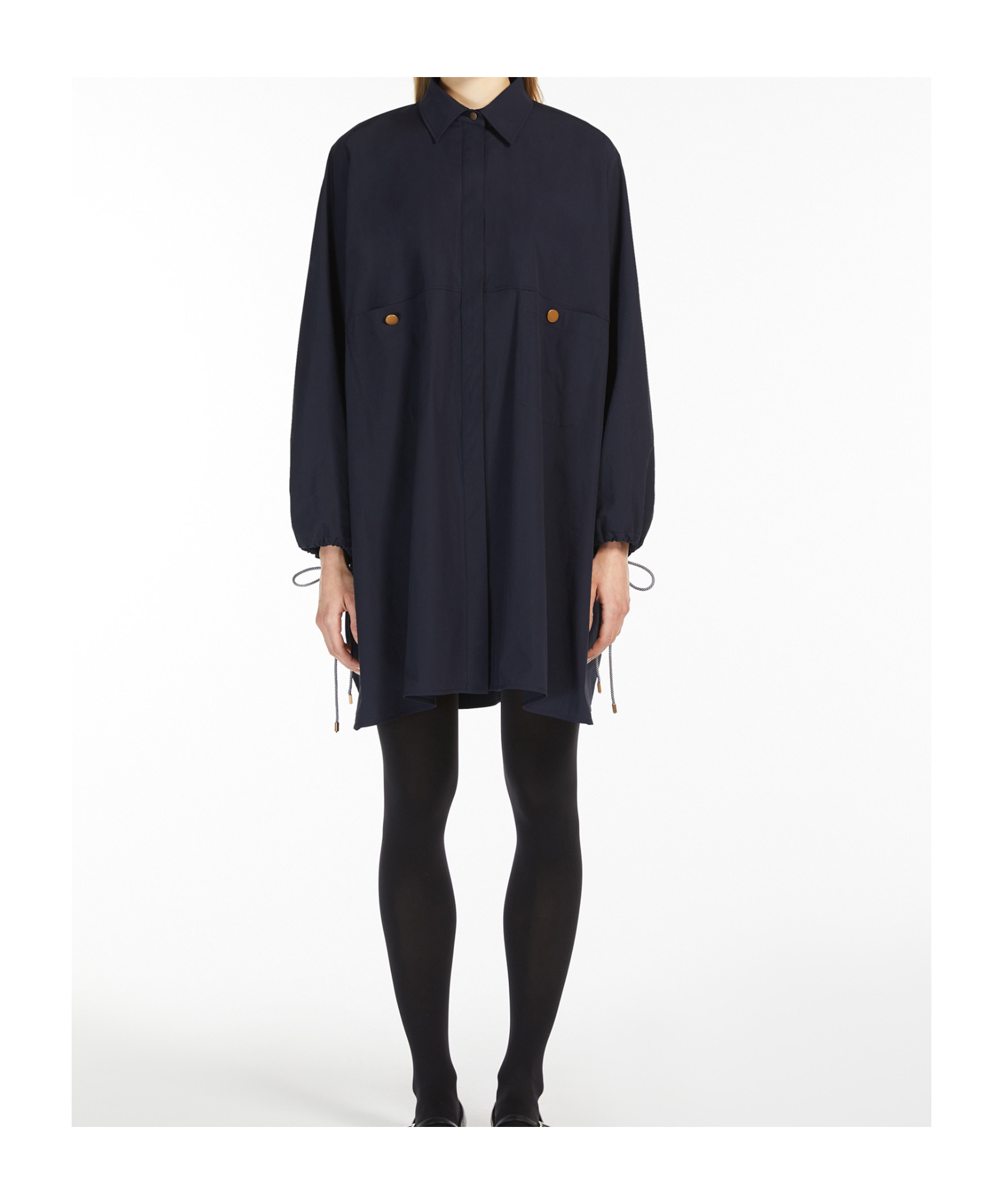MAX MARA COTTON-POPLIN SHIRT DRESS