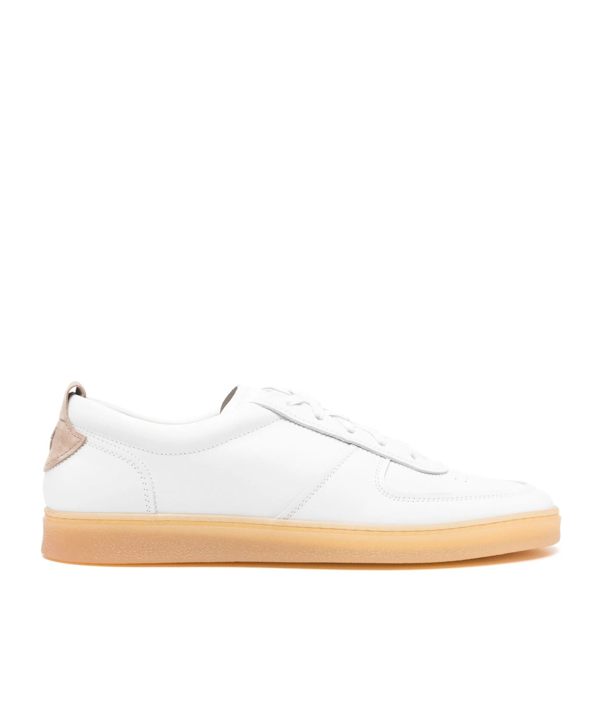 Henderson Baracco Round Head Low-cut Casual Shoes In White