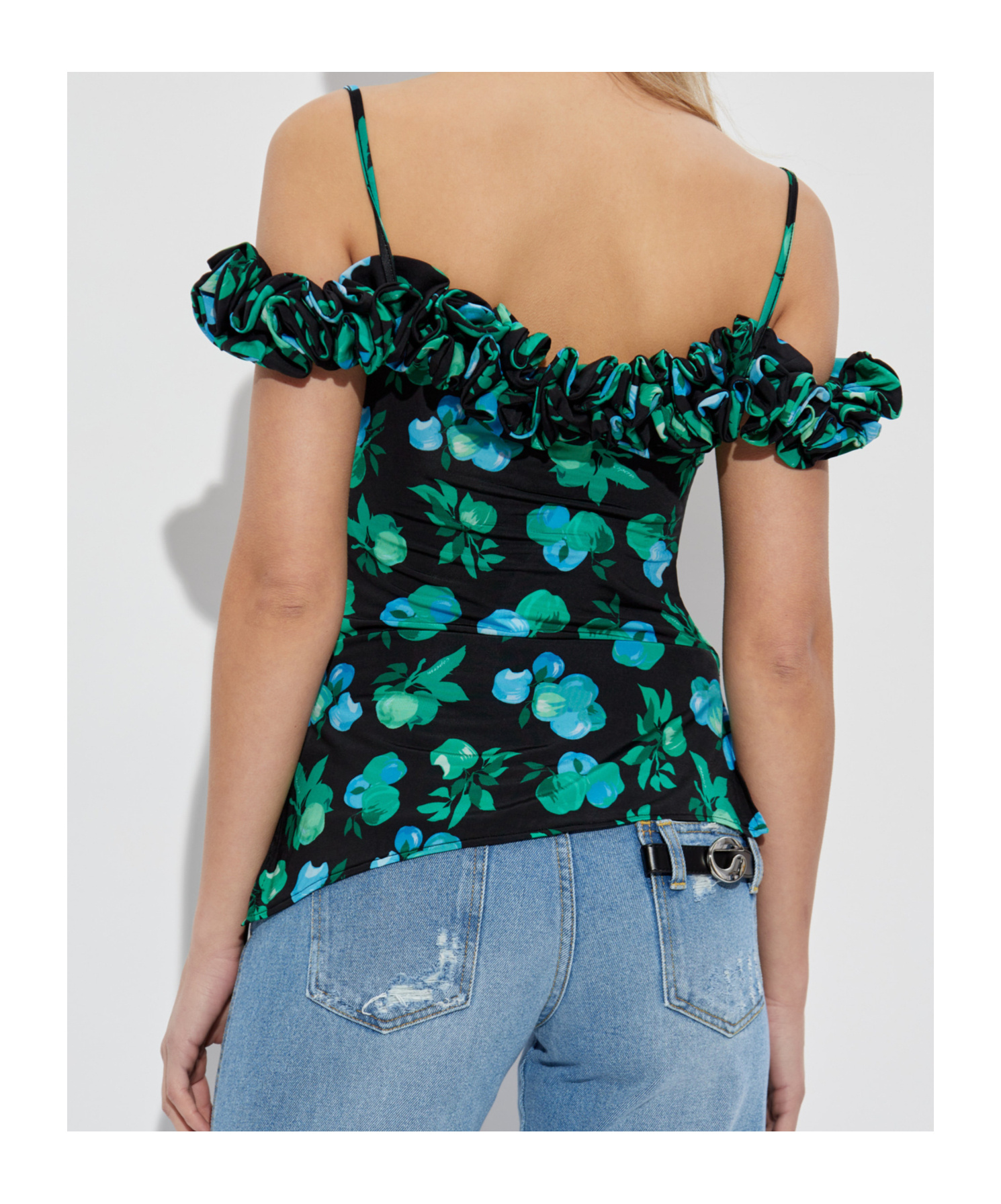 Coperni Suspender Top In Black
