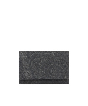 Etro Paisley Wallet With Floral Print