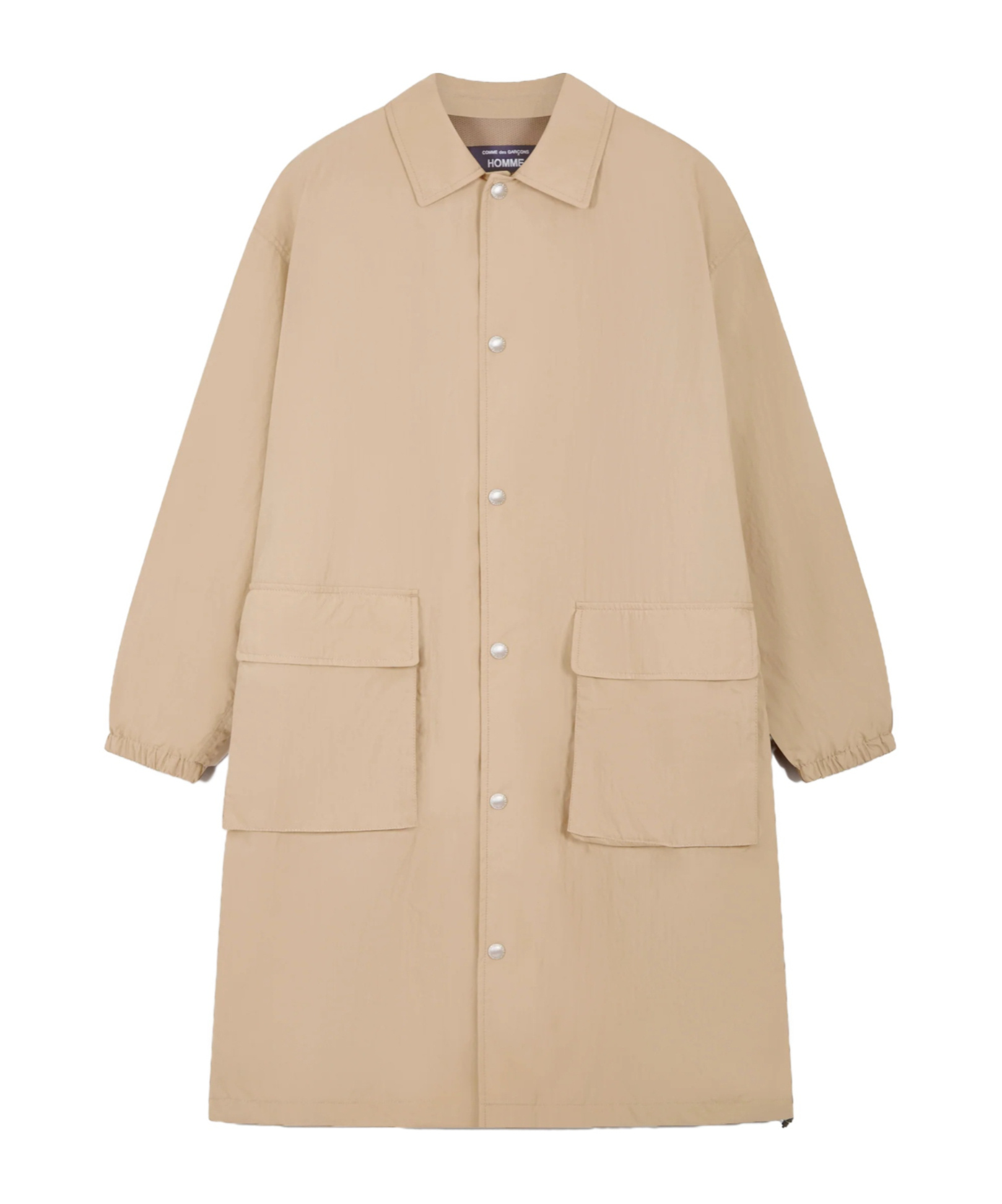 Comme Des Garçons Long-sleeved Windbreaker In Neutral