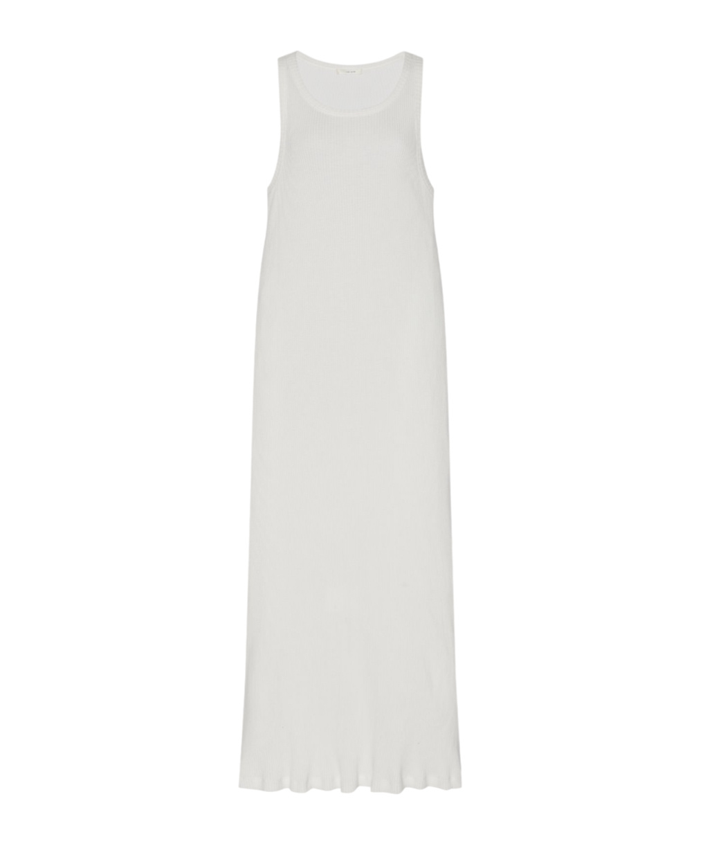 The Row Sleeveless Dress In White