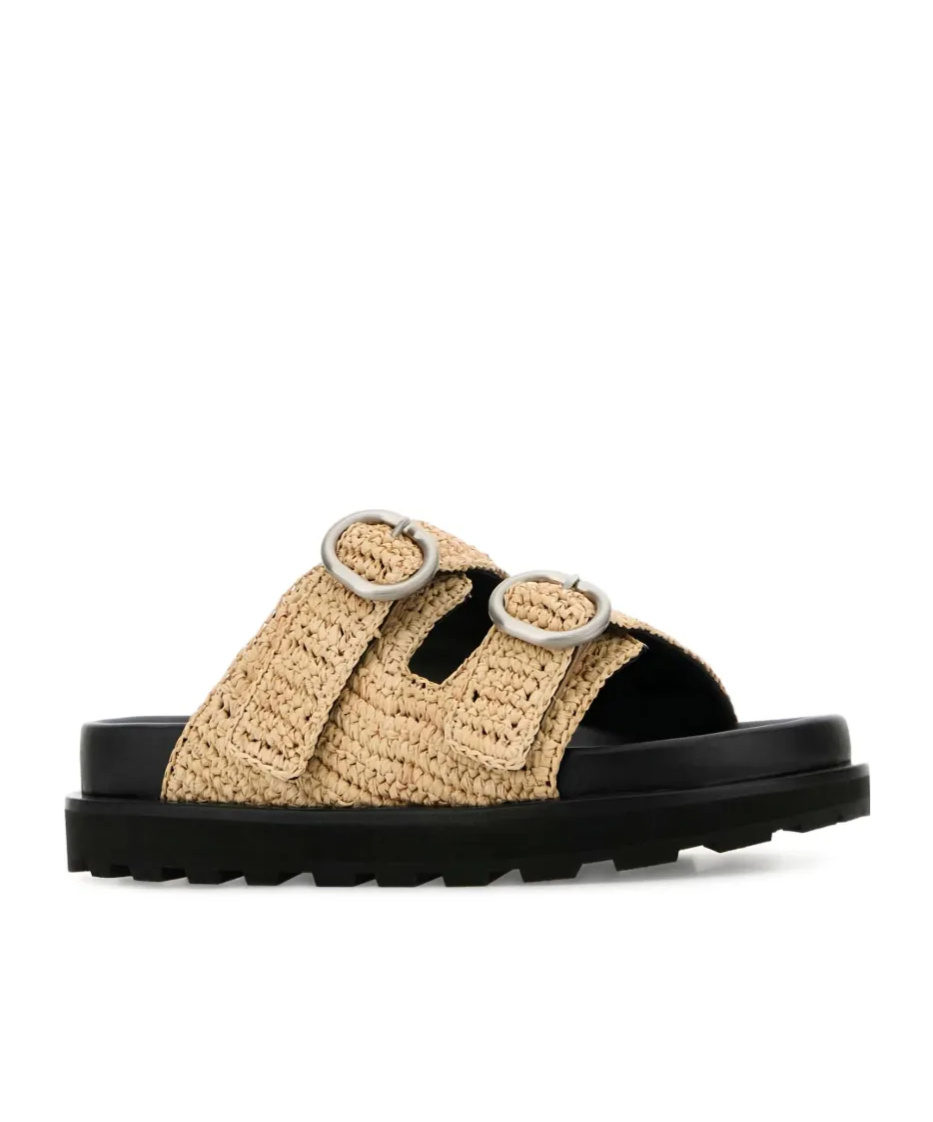JIL SANDER CROCHET SLIDES