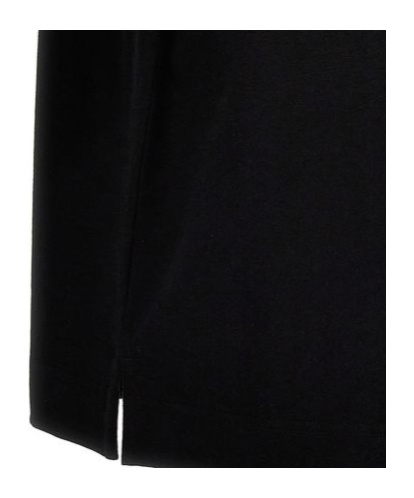 Lemaire Short-sleeved Crewneck T-shirt In Black