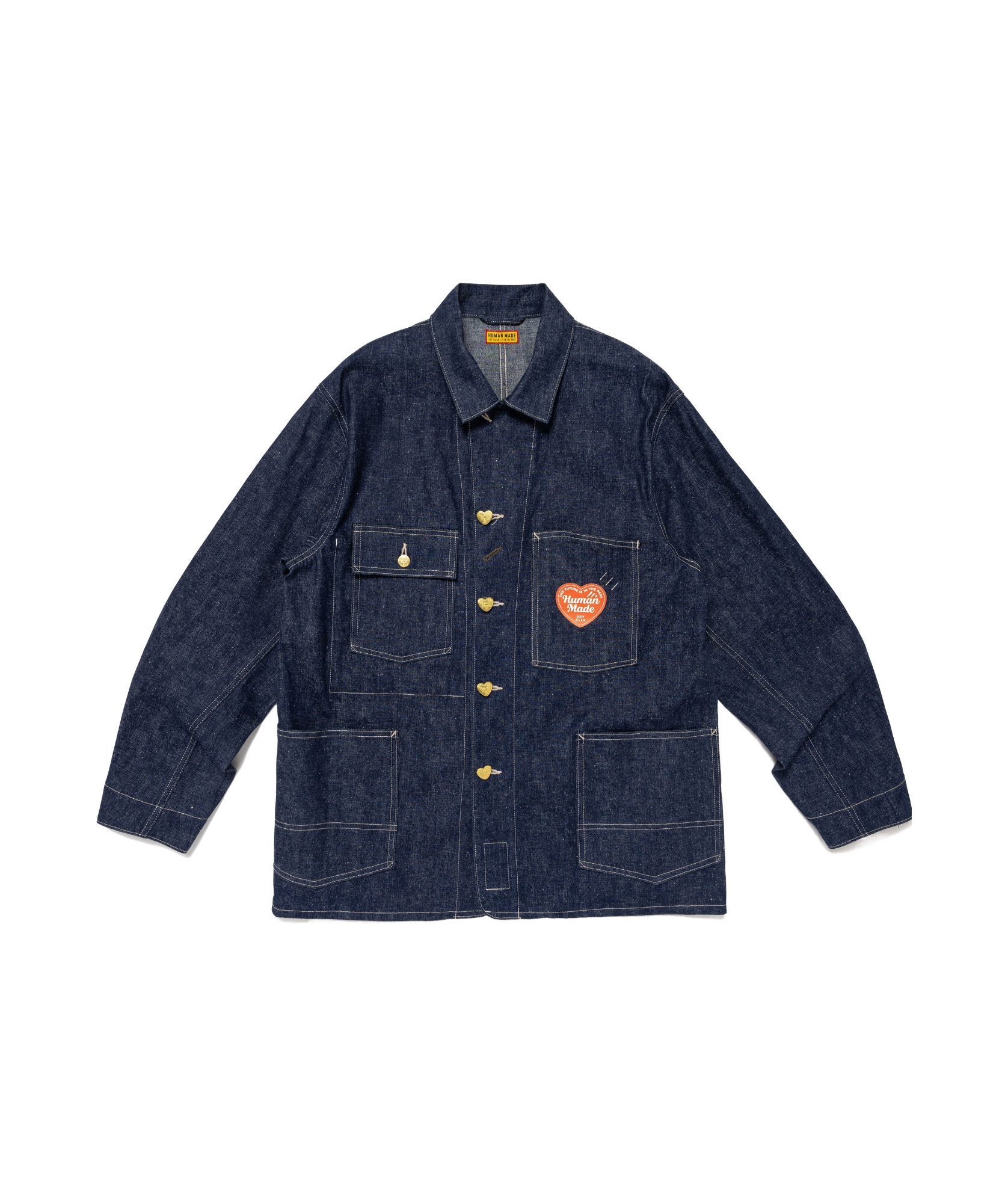 Human Made Long Sleeve Denim Jacket