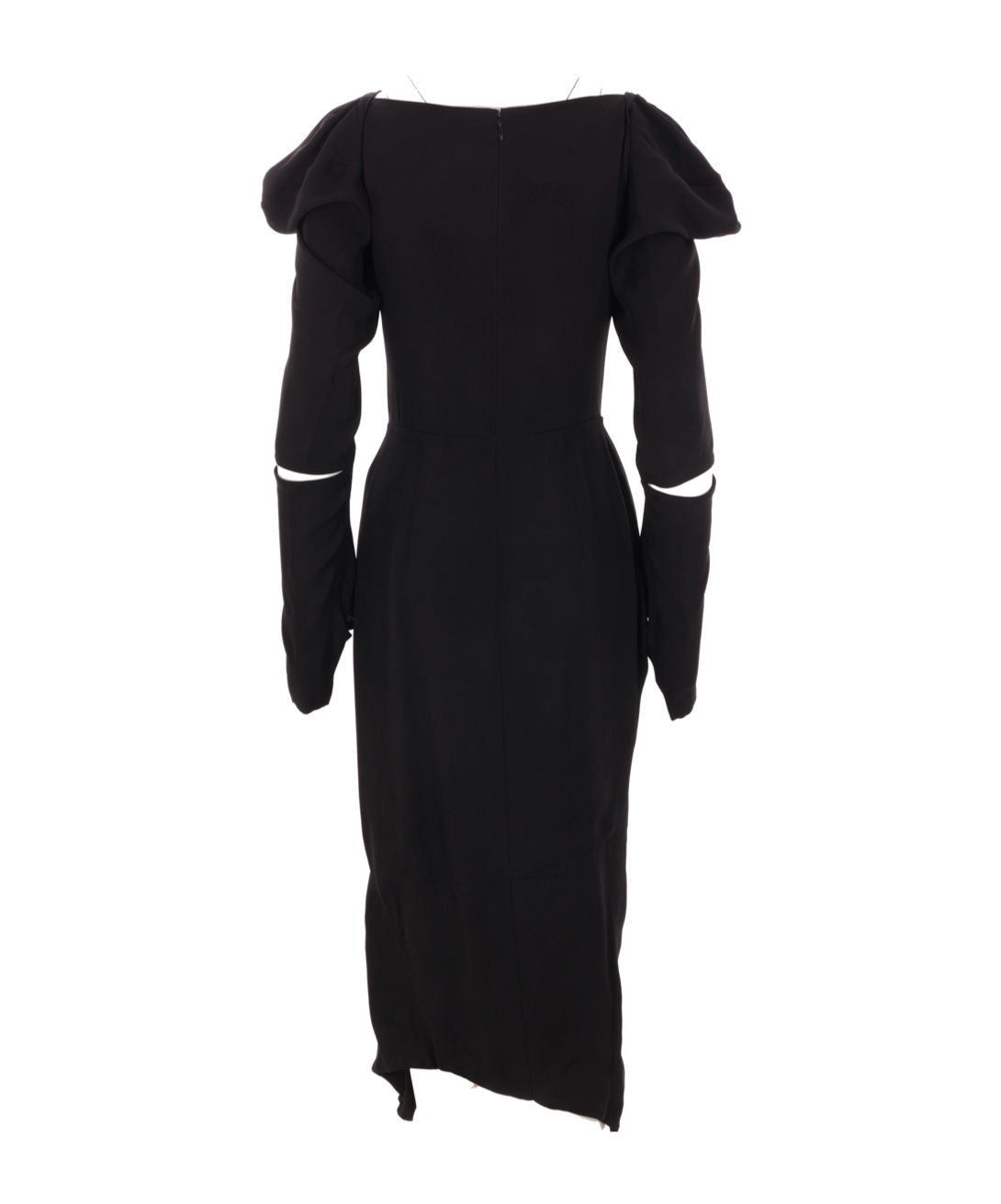 Shop Vivienne Westwood Draped Dress In Black