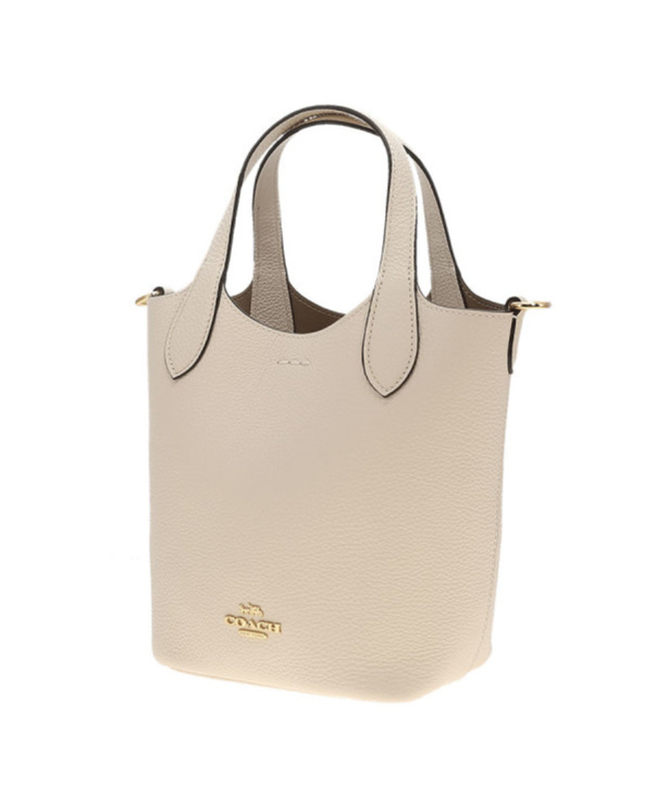 Coach Hanna 17 Bucket Bag In Nude