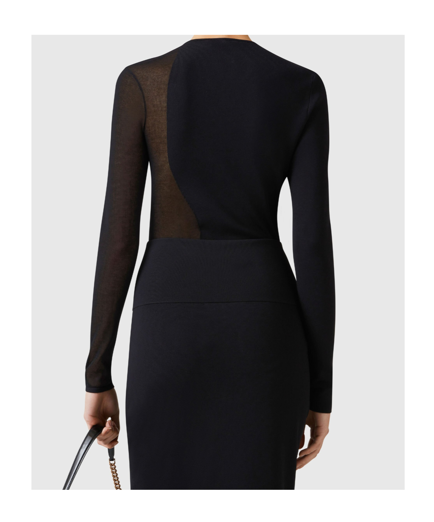 Stella Mccartney Miracle Long-sleeve Compact-knit Bodysuit