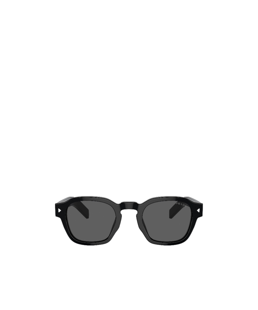 Prada Pra16s 16k731 Nero Sunglasses In Gray