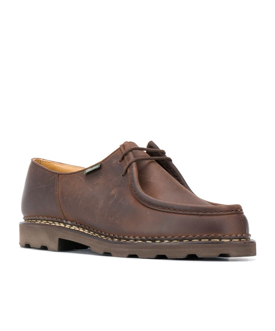 Paraboot Round-head Casual Shoes In Brown