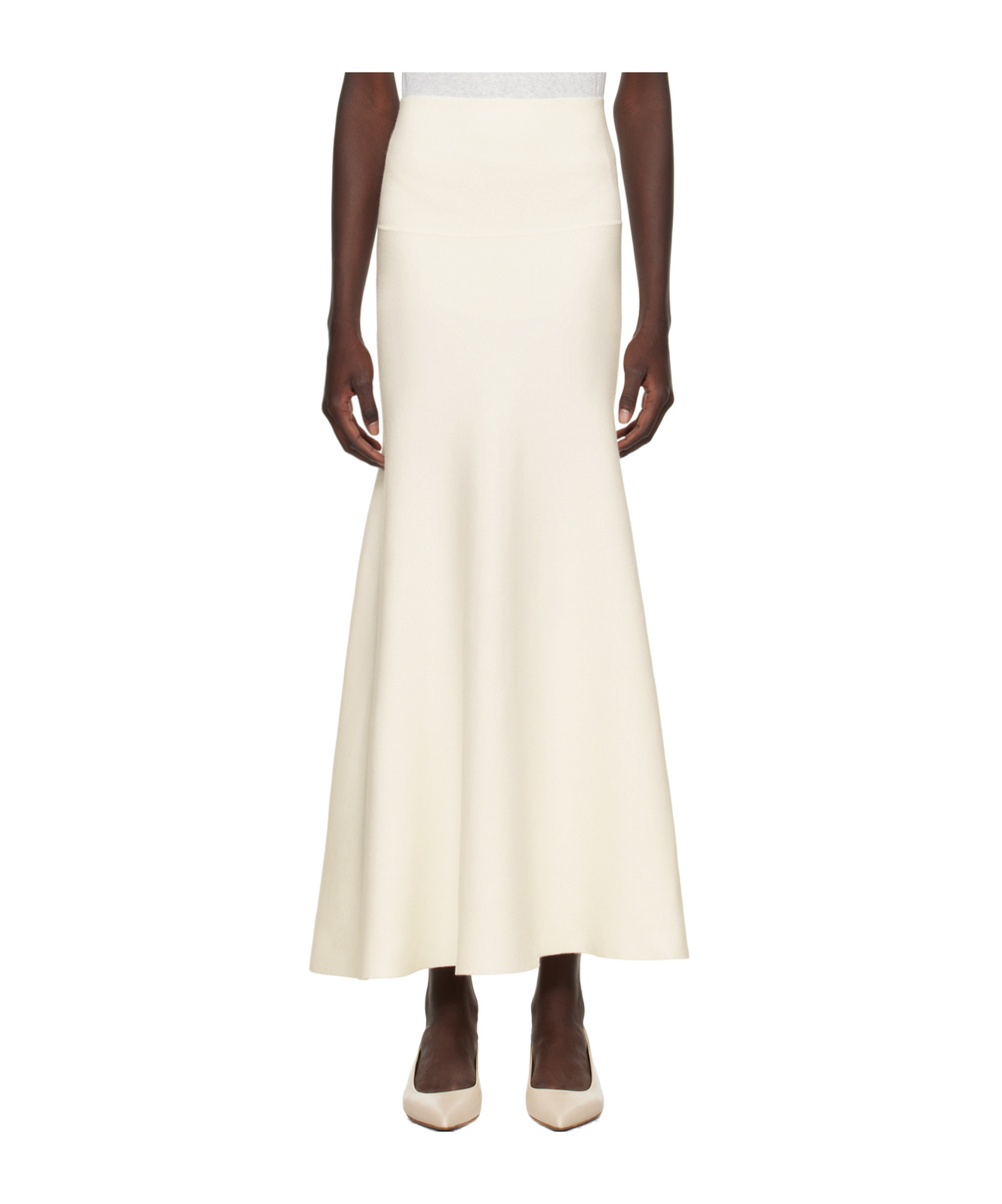 THE FRANKIE SHOP GABRIELLE MIDI SKIRT
