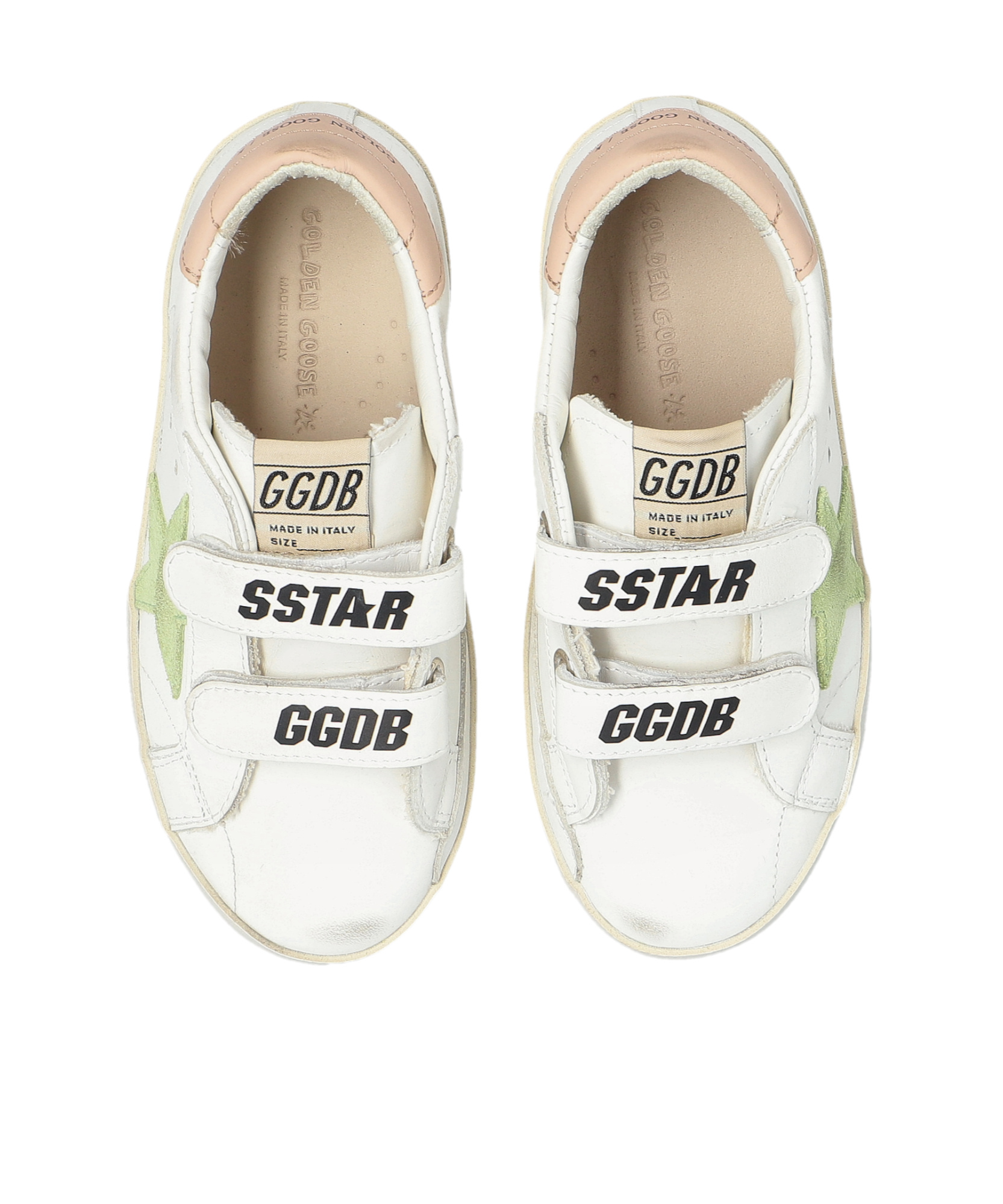 Golden Goose Round Head Low-cut Casual Shoes In White