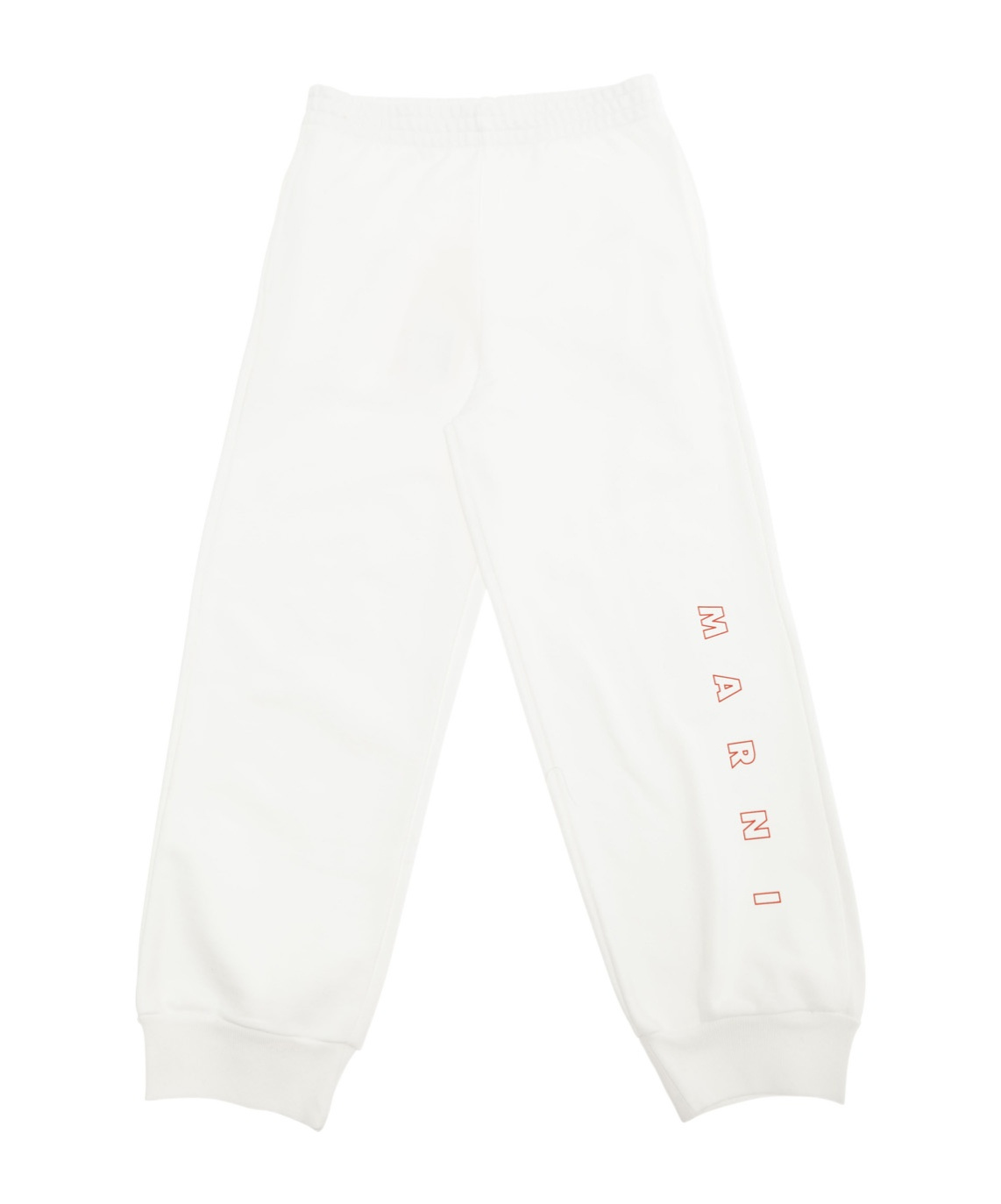Marni Elastic Waist Sweatpants In White
