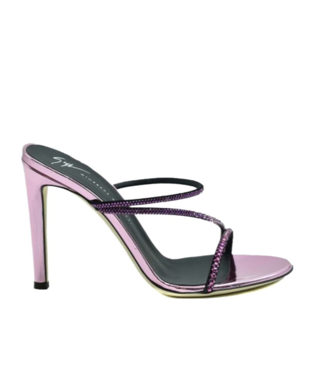 Giuseppe Zanotti Julianne 105mm Leather Mules In Black