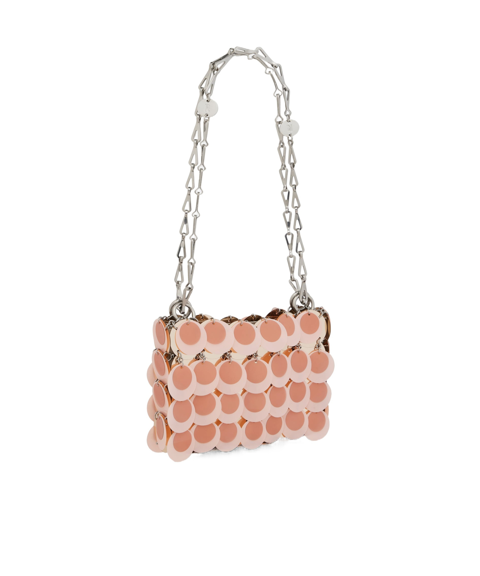 Rabanne Sparkle Nano Bag In Pink