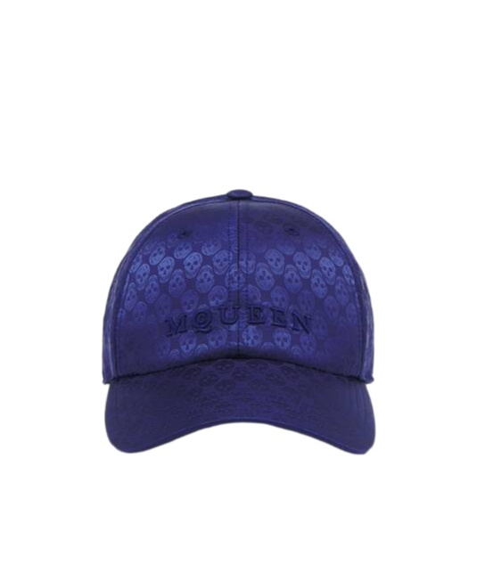 Alexander Mcqueen Skull Repeat Baseball Cap