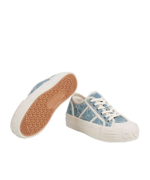 Gucci Women's Chunky Sneaker In Blue